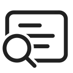 Slide Search SVG Icon